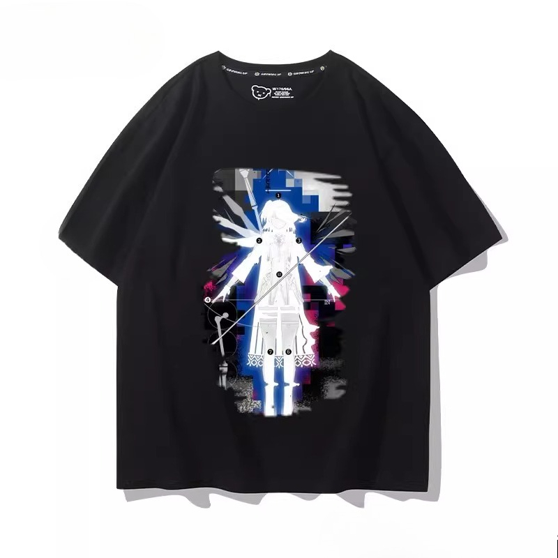 Popular Anime Merchandise - Anime Arknights 그래픽 T 셔츠 Kpop