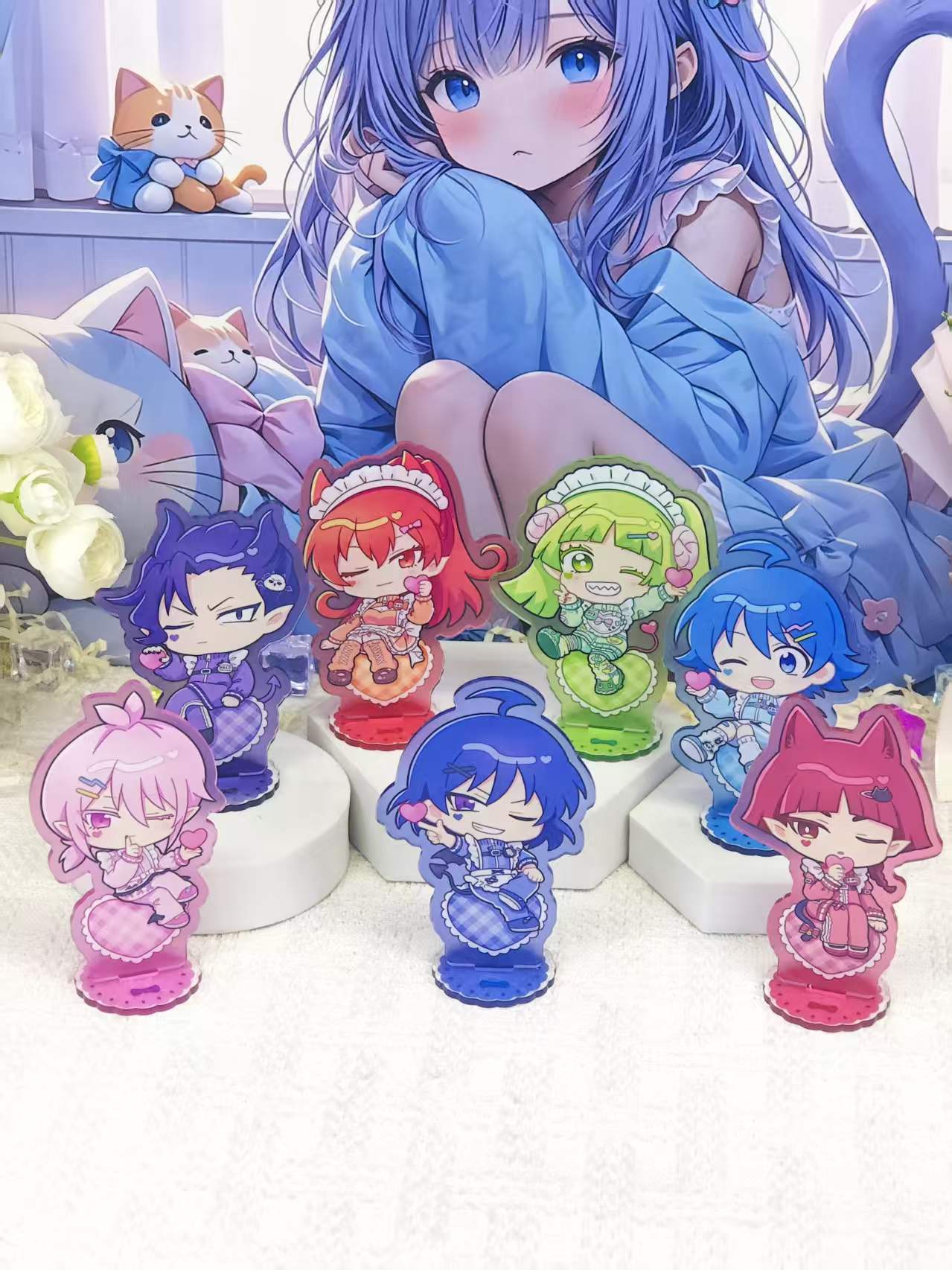 Anime Merchandise Collection - 이루마군의 귀여운 캐릭터 스타일 아크릴 스탠드