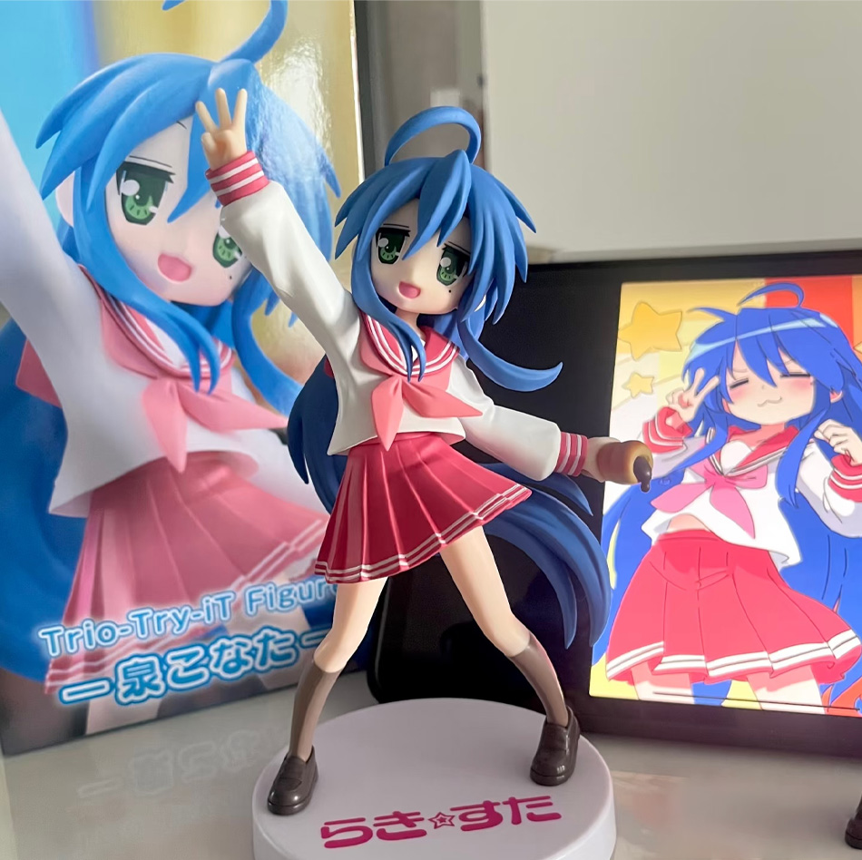 17cm 애니메이션 럭키스타 이즈미 코나타 피규어 귀여 - Good Smile Company Figma 리뷰 및 가격