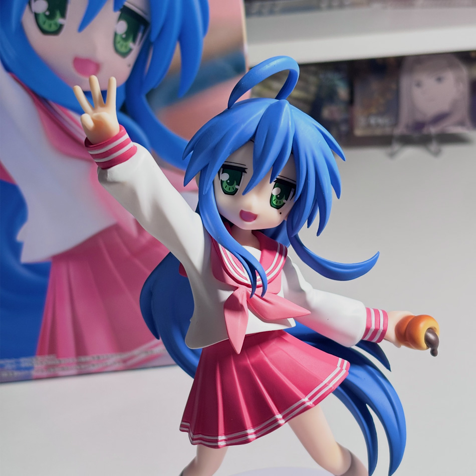 17cm 애니메이션 럭키스타 이즈미 코나타 피규어 귀여 - Good Smile Company Figma 리뷰 및 가격